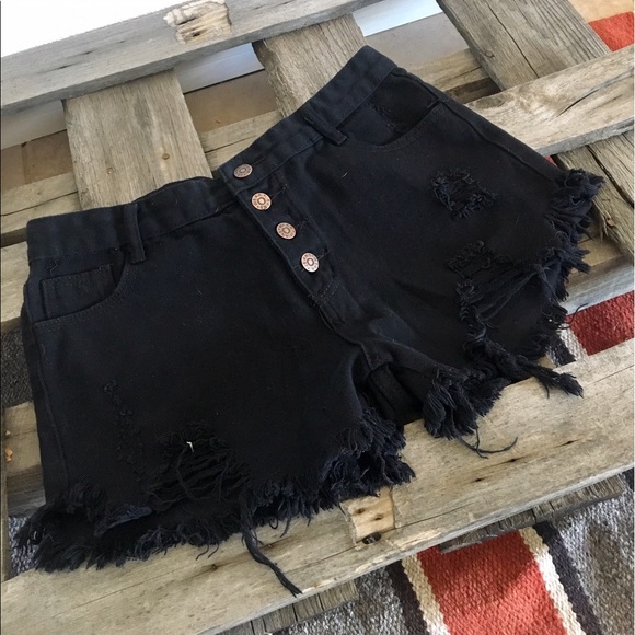 Pants - High waist shorts