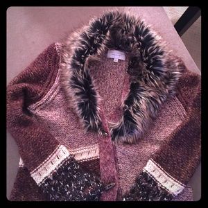 Anthropologie Angel of the North cardigan Small