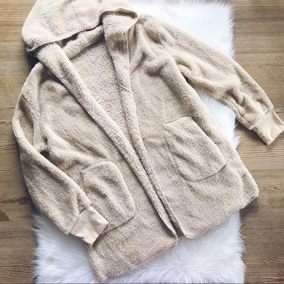 🌲SOLD OUT🌲Loose Fleece Cardigan - Picture 6 of 8