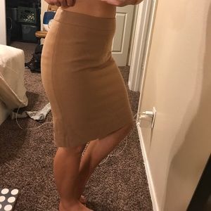 **** Jcrew tan skirt NWTO