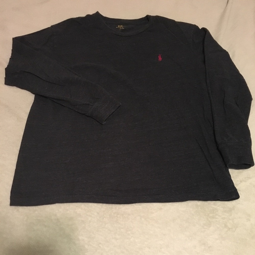 Polo Ralph Lauren Long Sleeve • Black Charcoal