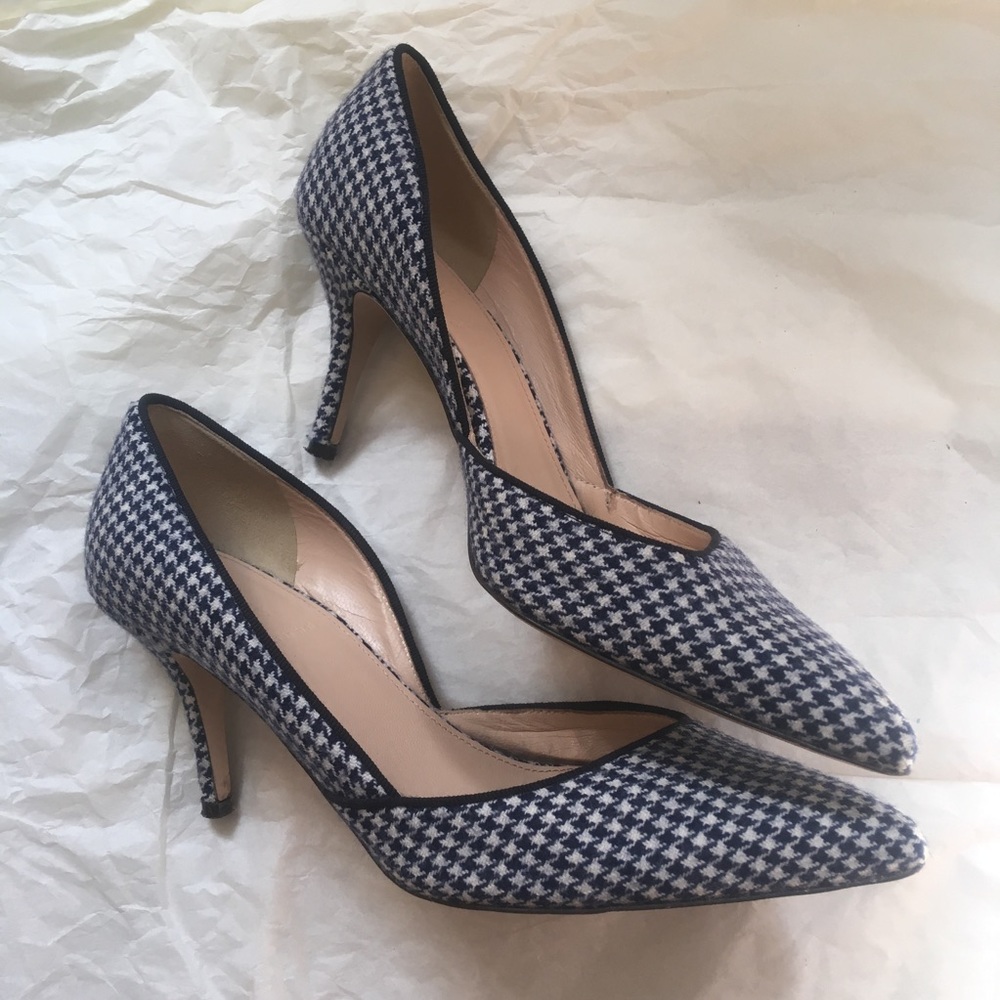J.Crew Colette d'Orsay in Houndstooth