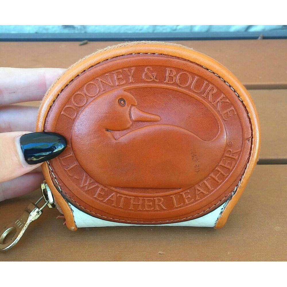 Vintage Dooney & Bourke AWL Big Duck Coin Purse