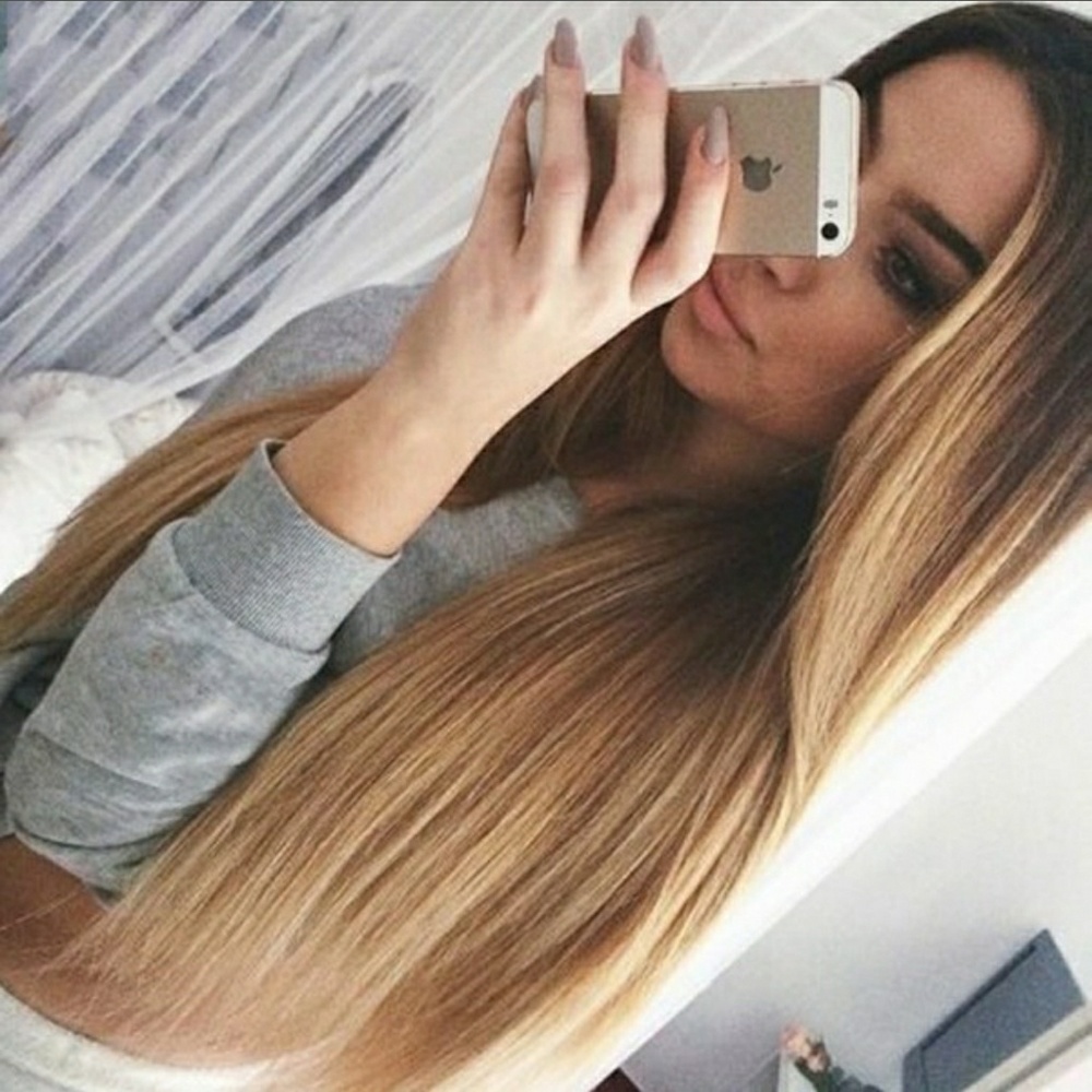 Ombre Blonde Beauty LaceFront Wig Wig 22-24inches
