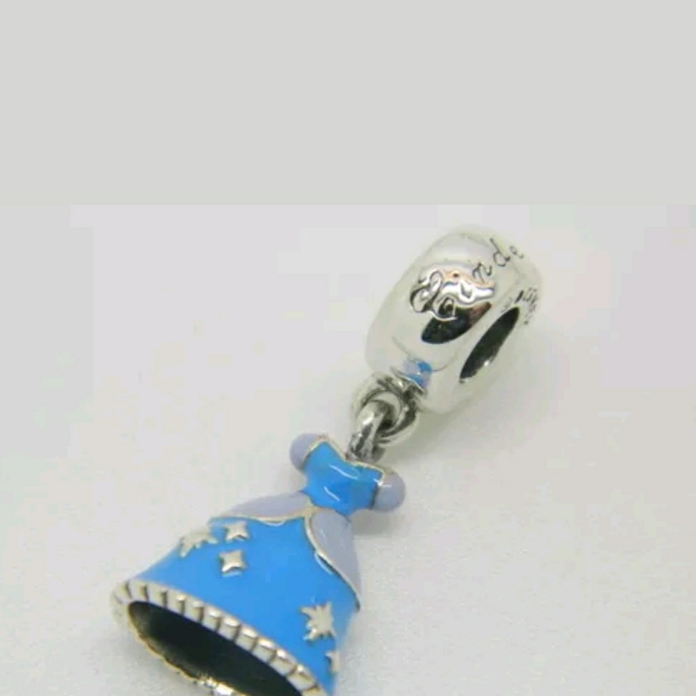 Pandora Disney Cinderella Dress Dangle Charm