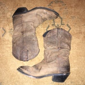 Slouch cowboy boots