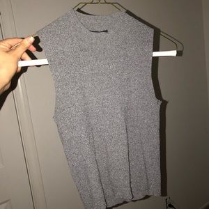 Heather Gray Crop Tank