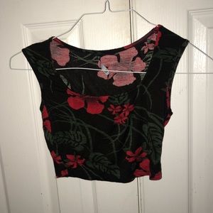 Floral Crop Top