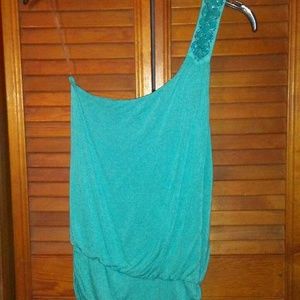 Wet Seal one shoulder Tank