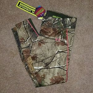 Under Armour Cold Gear Camo Leggings Large