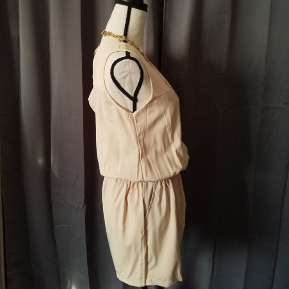 FASHION SLEEVELESS ROMPER SHORTS - Picture 3 of 4