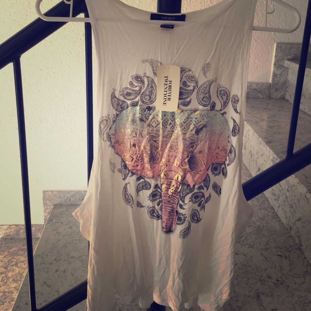 Free spirited forever 21 shirt
