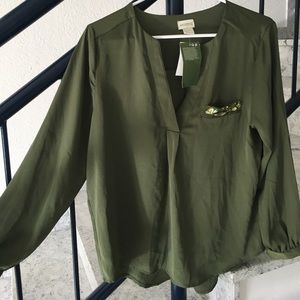 H&M conscious collection blouse