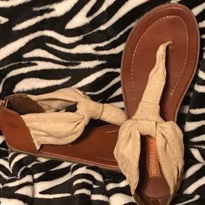 Burlap thong low gladiators