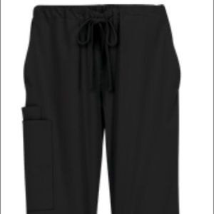 Butter Soft Junior Stretch by UA Black Scrub Pants