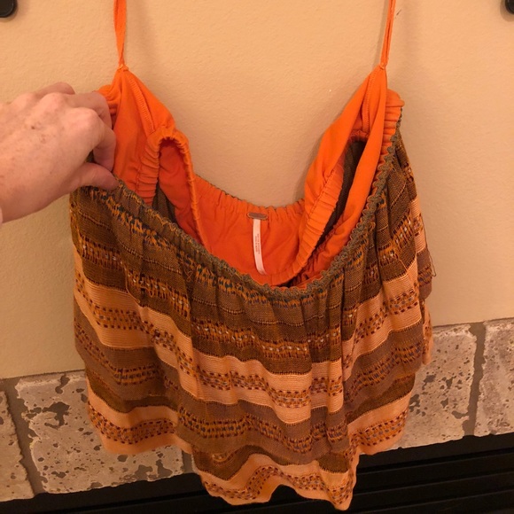 Free People Ruffle Crop Top - Picture 3 of 6