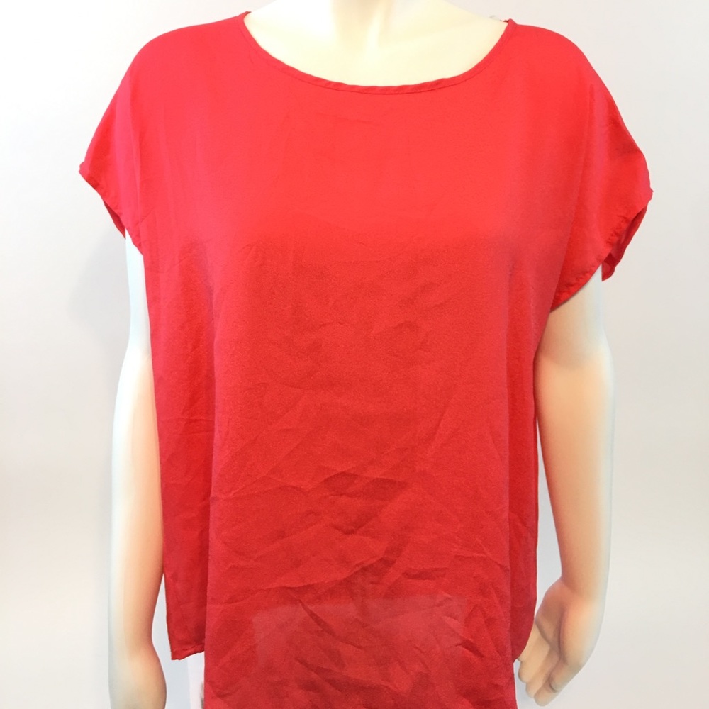 Women’s open back blouse size L Sleeveless
