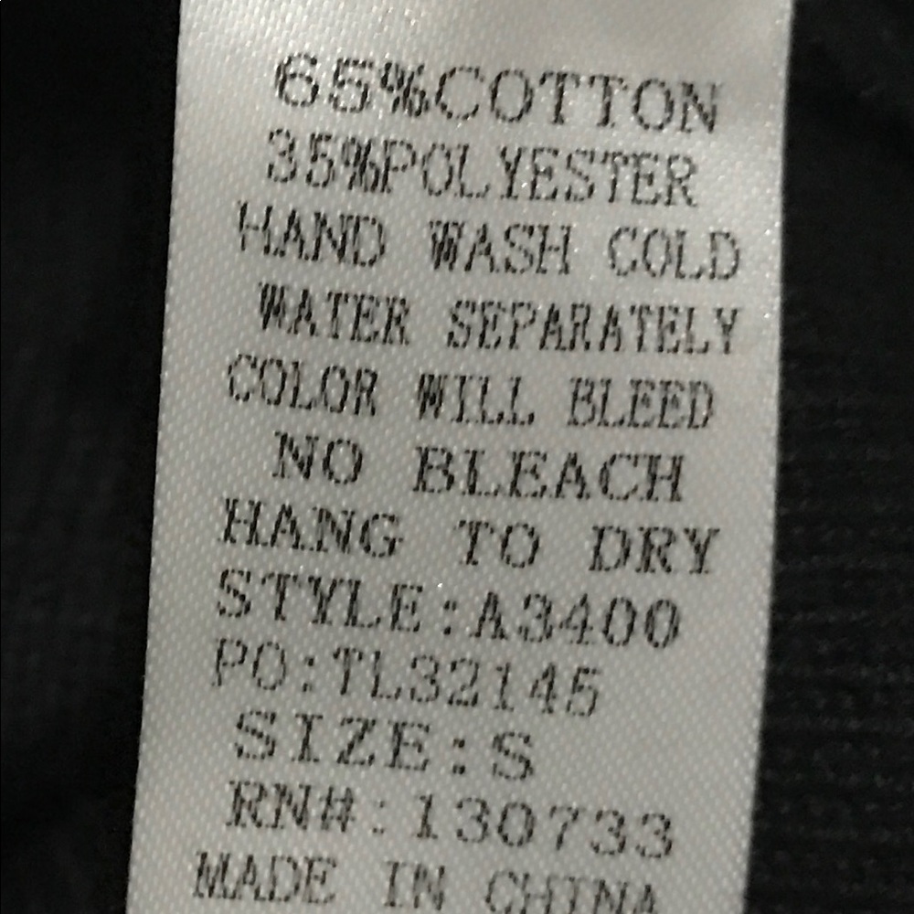 BOGO RESTOCKED!! BlAcK LaDdEr SlEeVe SwEaTeR - Picture 5 of 5