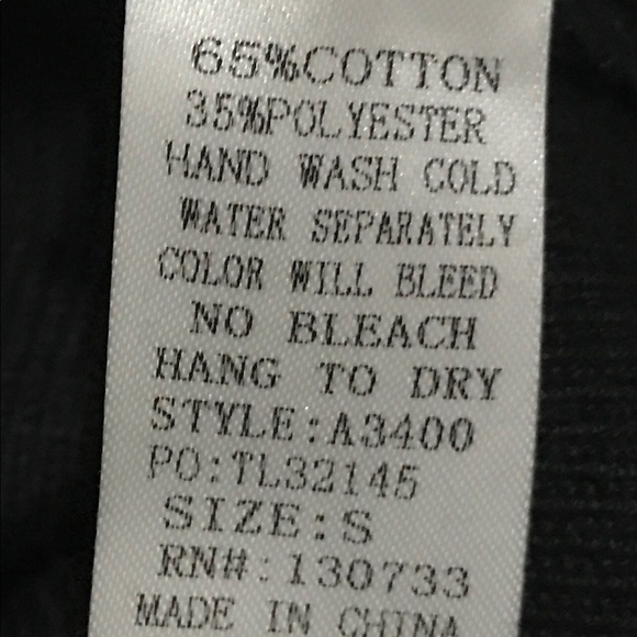 BOGO RESTOCKED!! BlAcK LaDdEr SlEeVe SwEaTeR - Picture 5 of 5