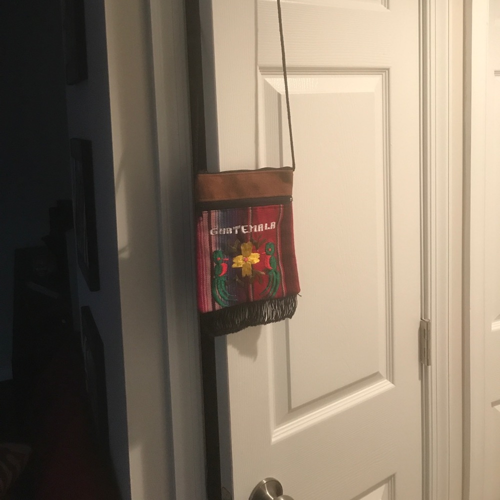 Cross bag hand made from Guatemala