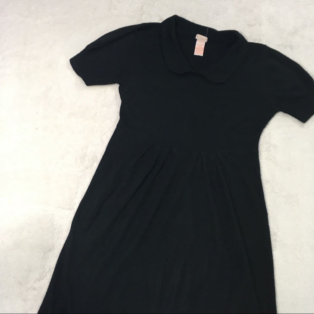 Tulle Black sweater dress size large