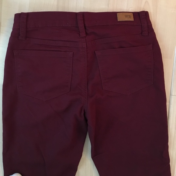 🔵 LAST CHANCE 🔵 Burgundy colored jeans - Picture 2 of 2