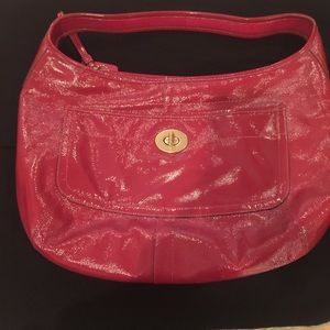 Last call - Brick red Coach handbag