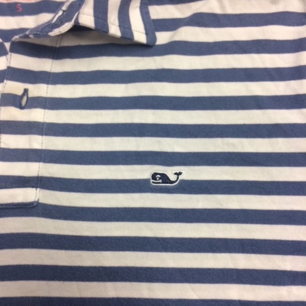 Vineyard Vine stripped polo
