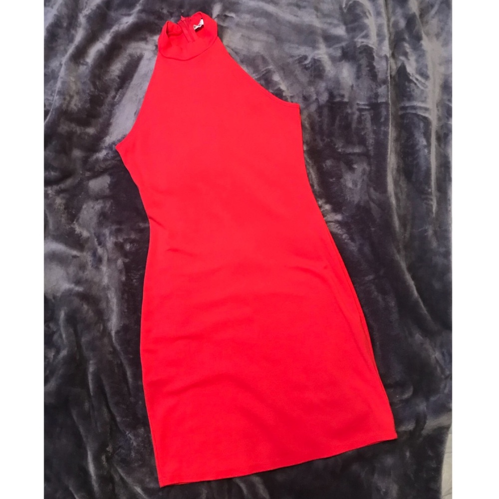 Sleeveless Turtle Neck Dress