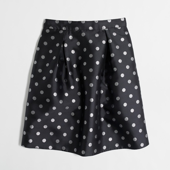 J. Crew Dresses & Skirts - J. Crew Silver Dor Jacquard skirt