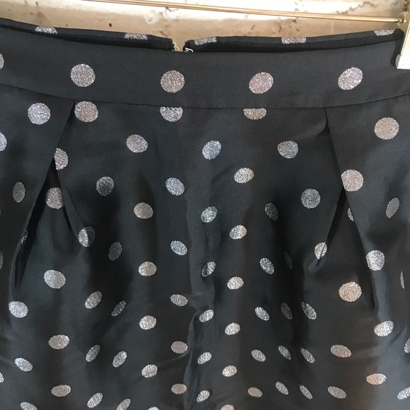 J. Crew Silver Dor Jacquard skirt - Picture 3 of 5