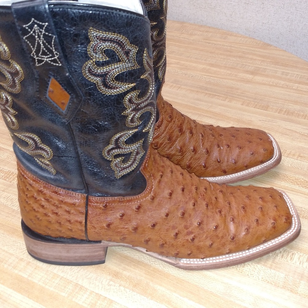 J.B. Dillion Ostrich Boots