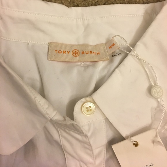 Tory Burch Knit Sweater Navy Size Med - Picture 5 of 6