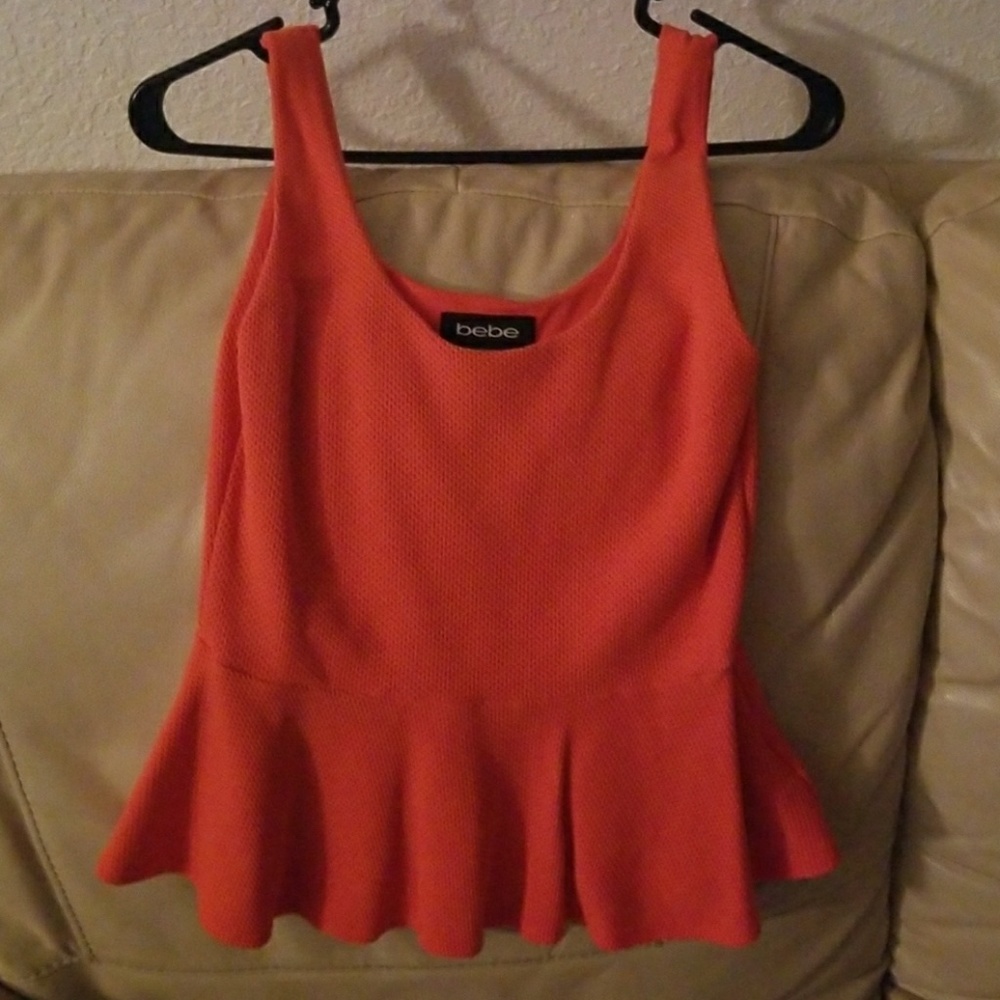 Bebe sleeveless blouse