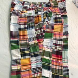 J. Crew madras Bermuda
