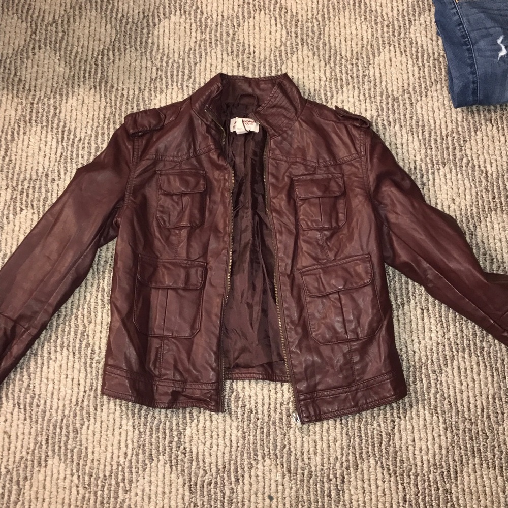 Maroon jacket
