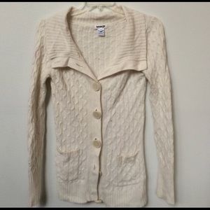 Kenzie Angora Button Down Sweater