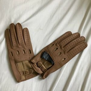 Authentic Burberry gloves driving gloves