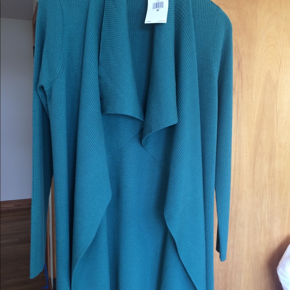 Ralph Lauren Ribbed open front cardigan