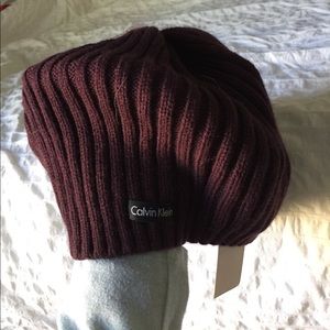 NWT Calvin Klein beanie hat