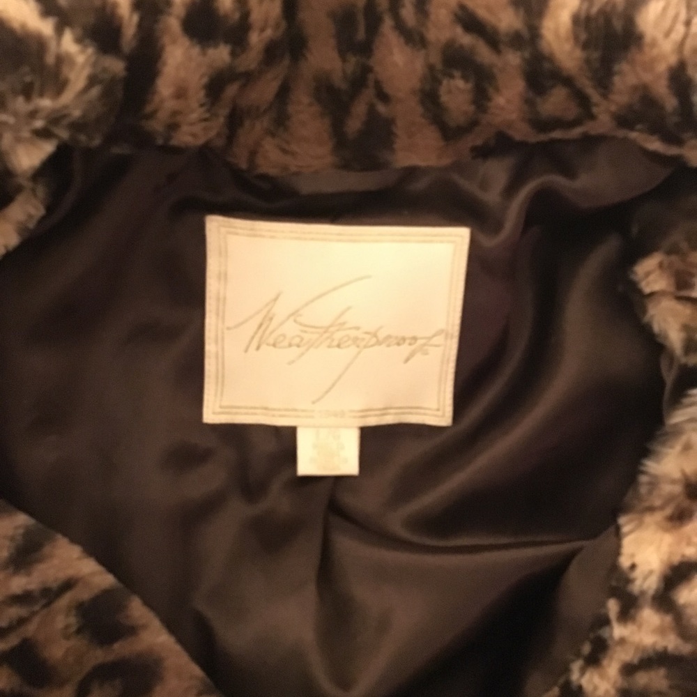 Garnet hill leopard coat