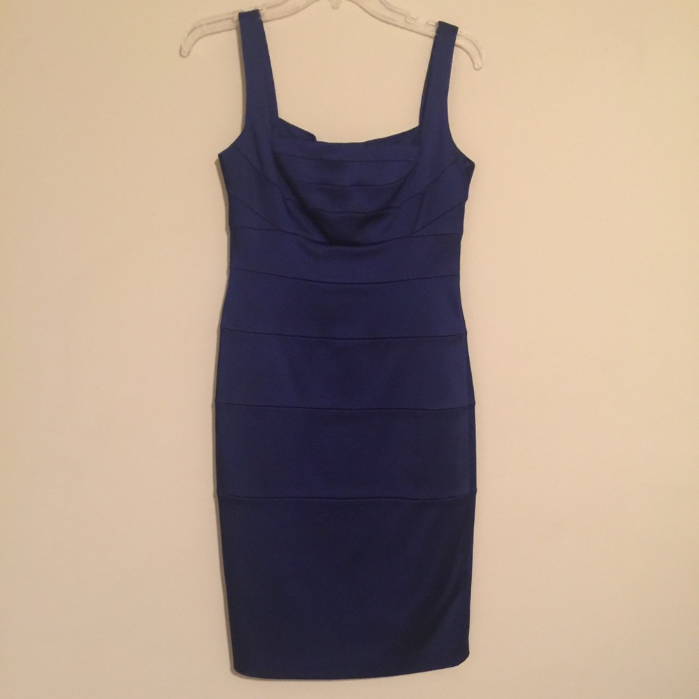 Last call - Blue body con dress