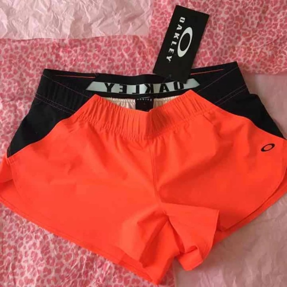 Oakley Neon Coral Shorts