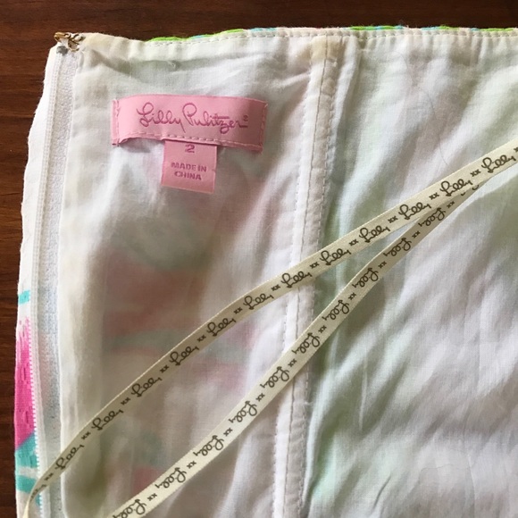 Lilly Pulitzer Halter Dress (Size 2) - Picture 2 of 5