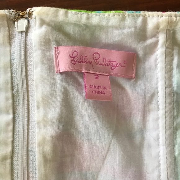 Lilly Pulitzer Halter Dress (Size 2) - Picture 3 of 5
