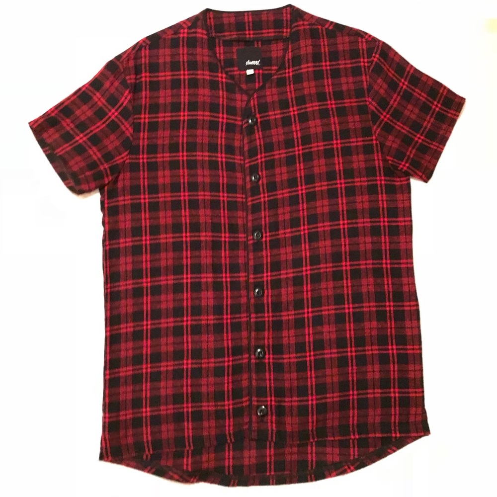 Elwood Plaid Button Up Shirt