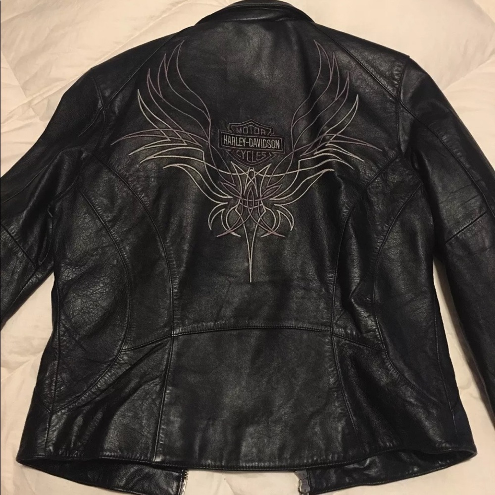 Women’s leather Harley Davidson jacket
