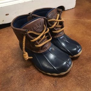 Boys Sperry Duckboots Size 7