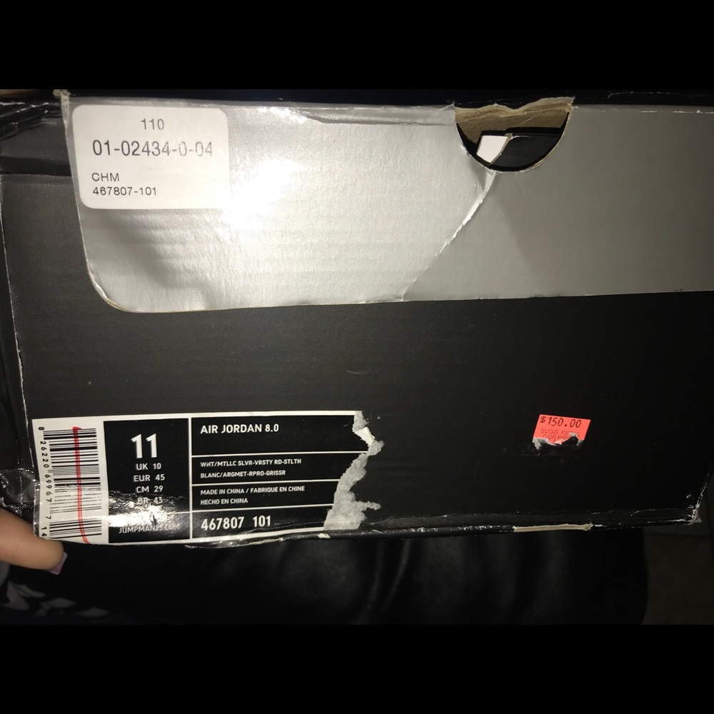 Air Jordan’s worn once! {Sold} - Picture 1 of 3