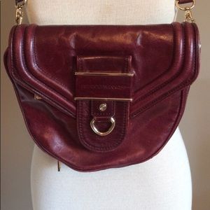 Burgundy Rebecca Minkoff Crossbody bag